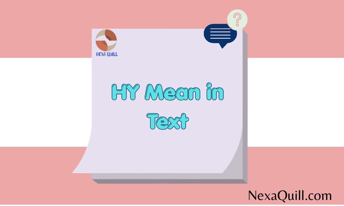 HY Mean in Text