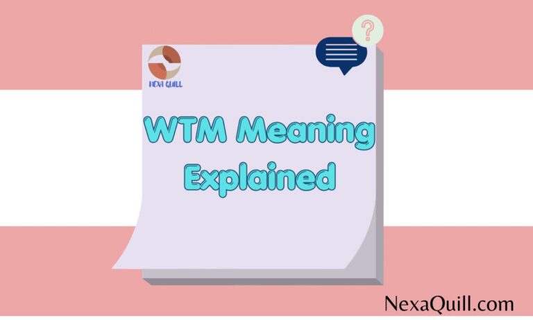 WTM Meaning Explained