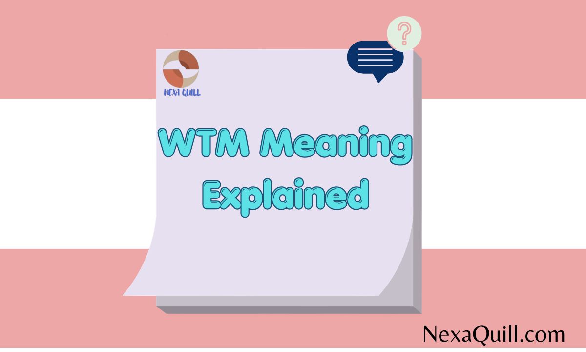 WTM Meaning Explained