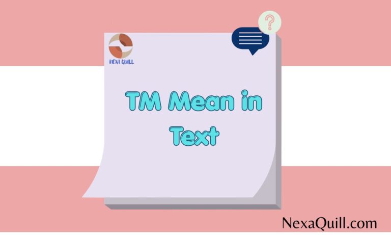TM Mean in Text