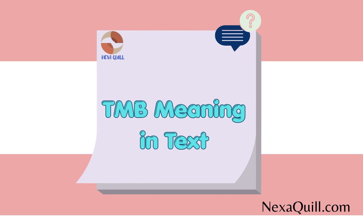 TMB Meaning in Text