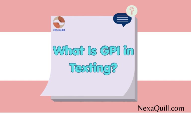 What Is GPI in Texting